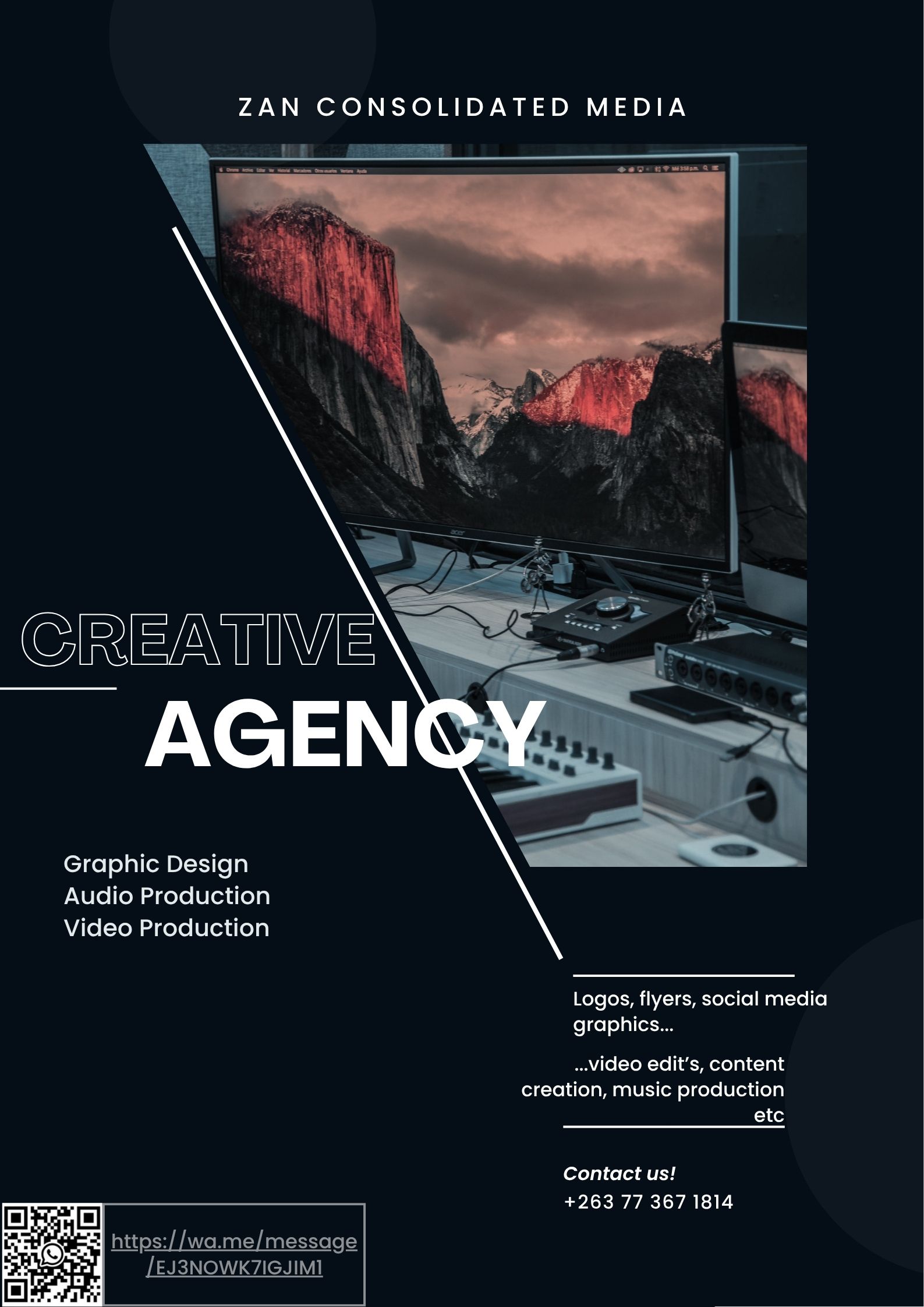 ZanCon Media Agency Poster